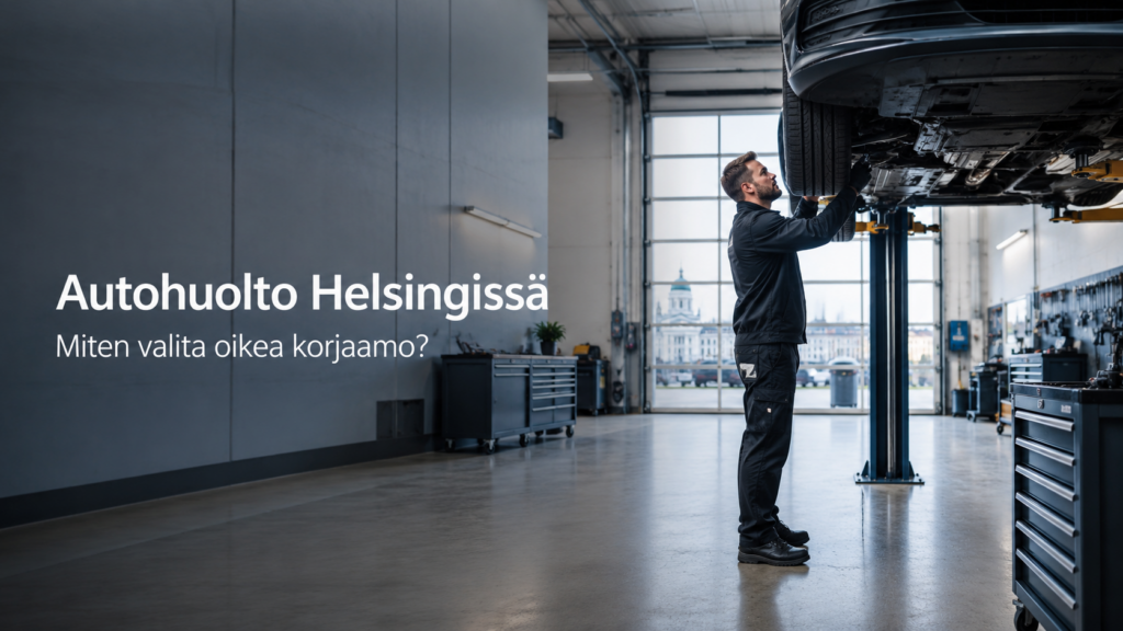 Autohuolto Helsingissä: miten valita oikea korjaamo?