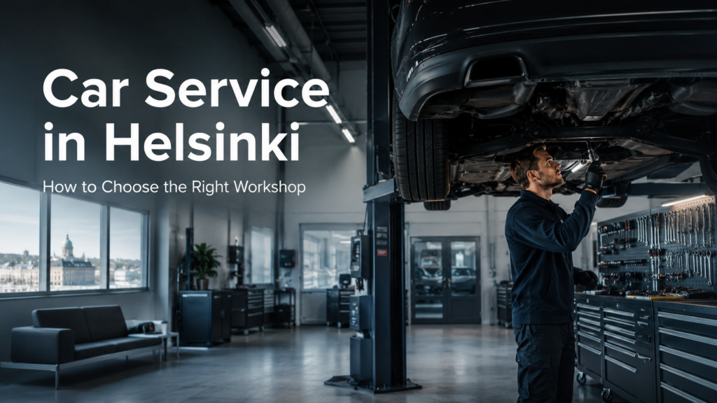 Car Service in Helsinki: How to Choose the Right Workshop